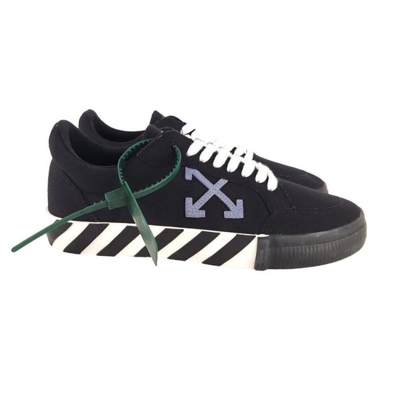 Off-White Other - Off-White Low Vulcanized Canvas Sneakers 42 9 Men Black Trainers Virgil Abloh